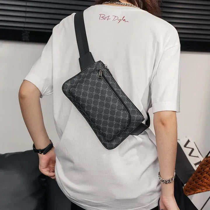 Levoire | Poche poitrine pour téléphone, sac à bandoulière multifonction pour hommes à la taille
