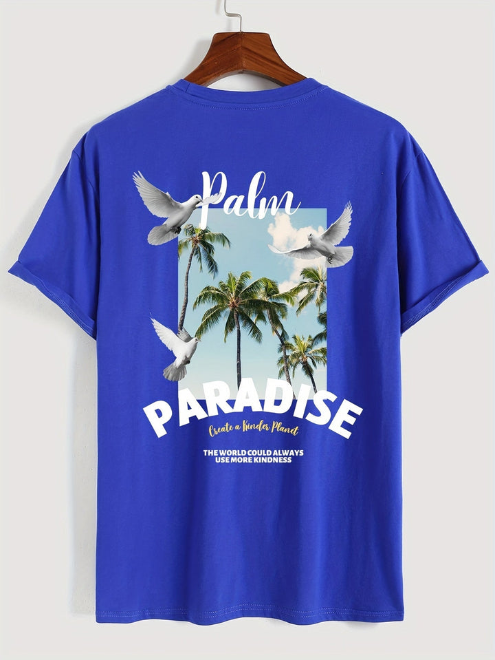Levoire | T-Shirt Avec Motif De Palmier À Coco