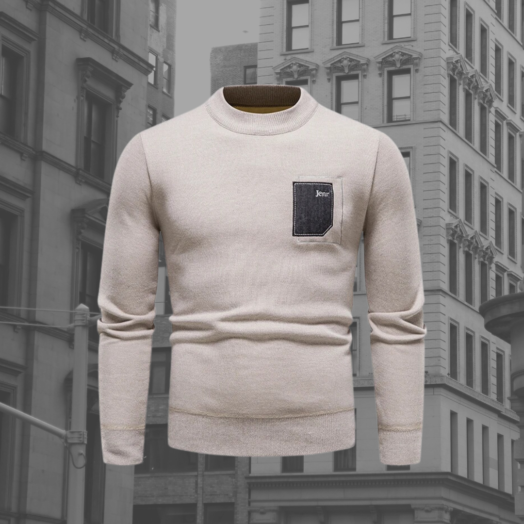 Levoire | Pull En Tricot Décontracté À La Mode Pour Hommes Beige