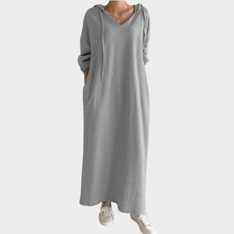 Levoire | Robe Avec Capuche Fr Jours Confortables Gris