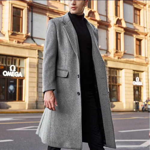 Levoire | Long et chaud manteau trench
