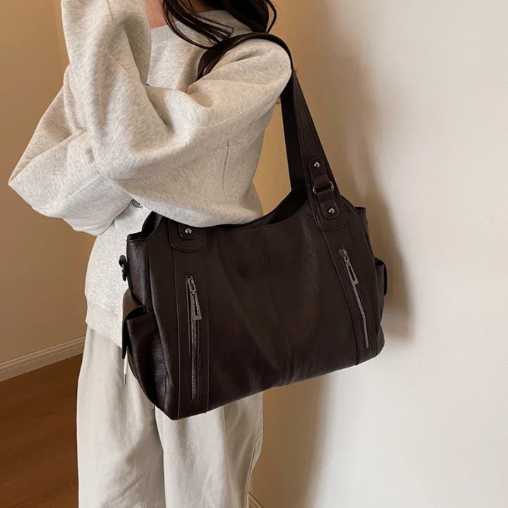 Levoire | Sac À Bandoulière Élégant Et Stylé Espresso