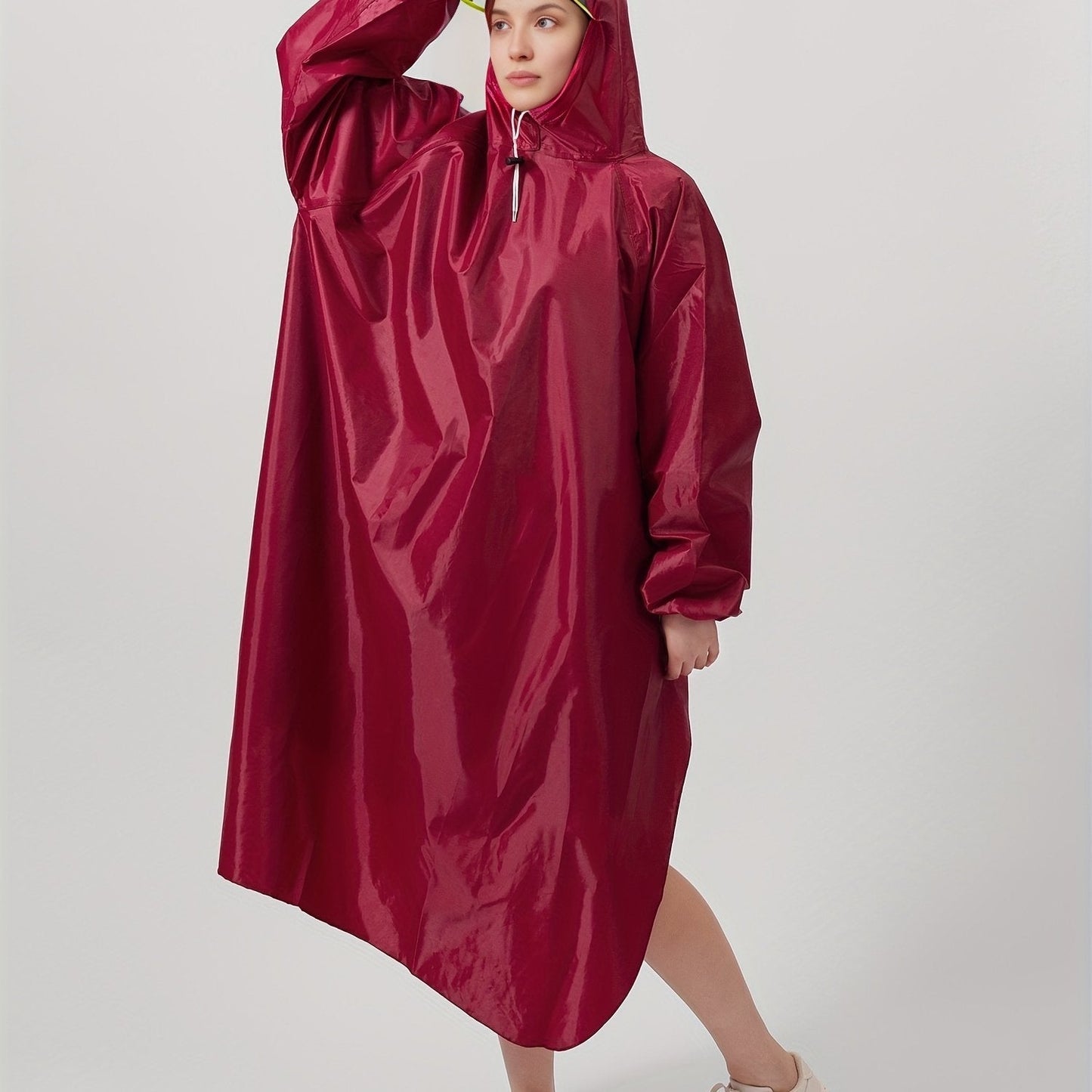 Levoire | Poncho De Pluie Unisexe Imperméable Avec Foulard