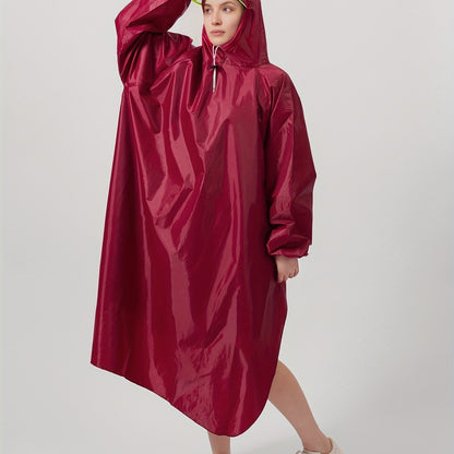 Levoire | Poncho De Pluie Unisexe Imperméable Avec Foulard