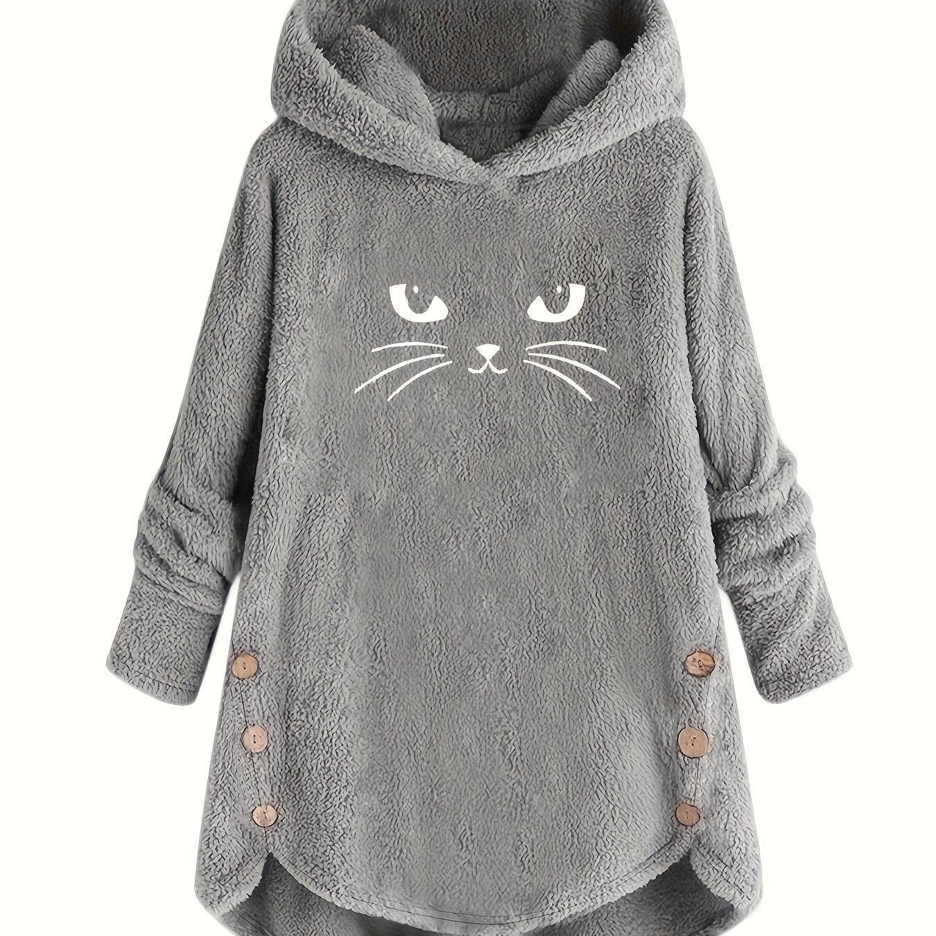 Levoire | Sweat-Shirt Doux Avec Motif De Chat