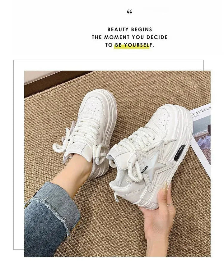 Levoire | Baskets Femmes avec talons et Stella