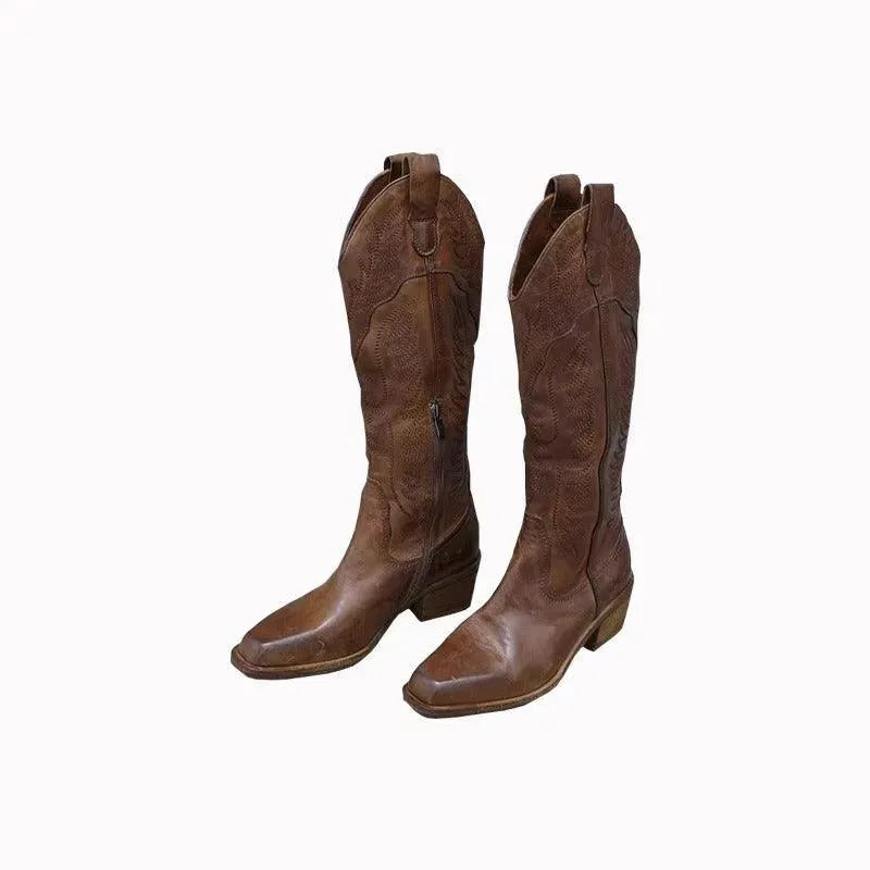 Levoire | Bottes de équitation Lännen à bout carré Braun