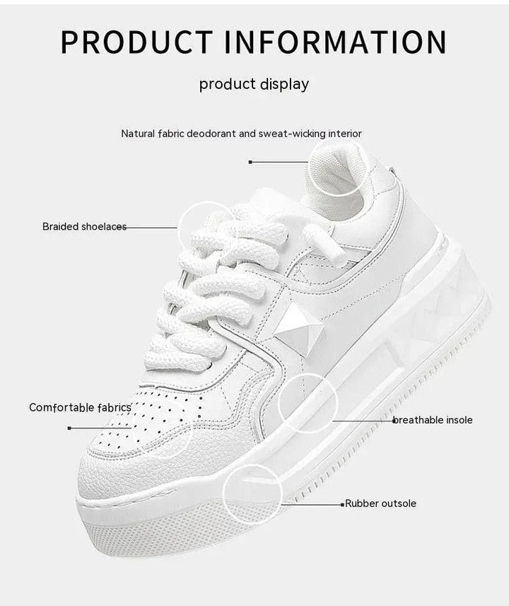 Levoire | Chaussures de sport pour hommes avec semelle épaisse – Style urbain et confort !