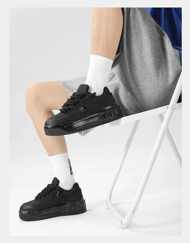 Levoire | Chaussures de sport pour hommes avec semelle épaisse – Style urbain et confort !