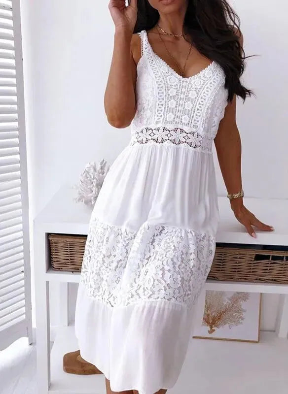 Levoire | Robe sexy en dentelle avec poignet à la cheville