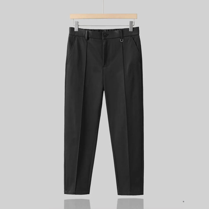 Levoire | Pantalon simple, sans plis, de couleur uniforme