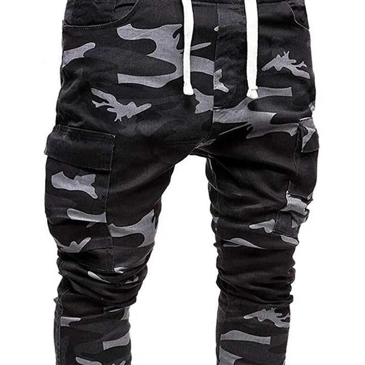 Levoire | Pantalons de loisirs camo à cordon mode homme