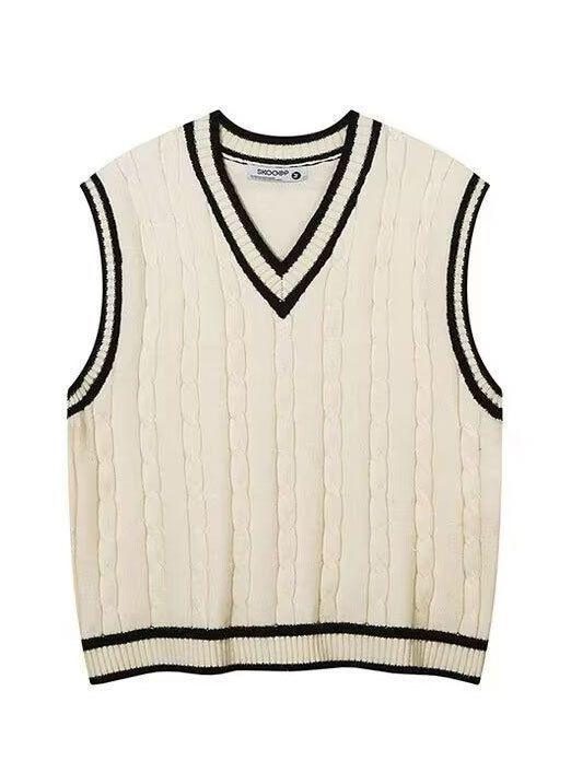Levoire | V-Encolure Pull Gilet