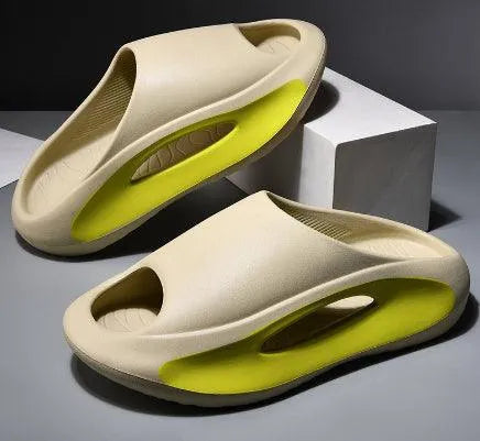 Levoire | Chaussons polyvalents minimalistes et antidérapants avec semelle épaisse HY2306A Kaki