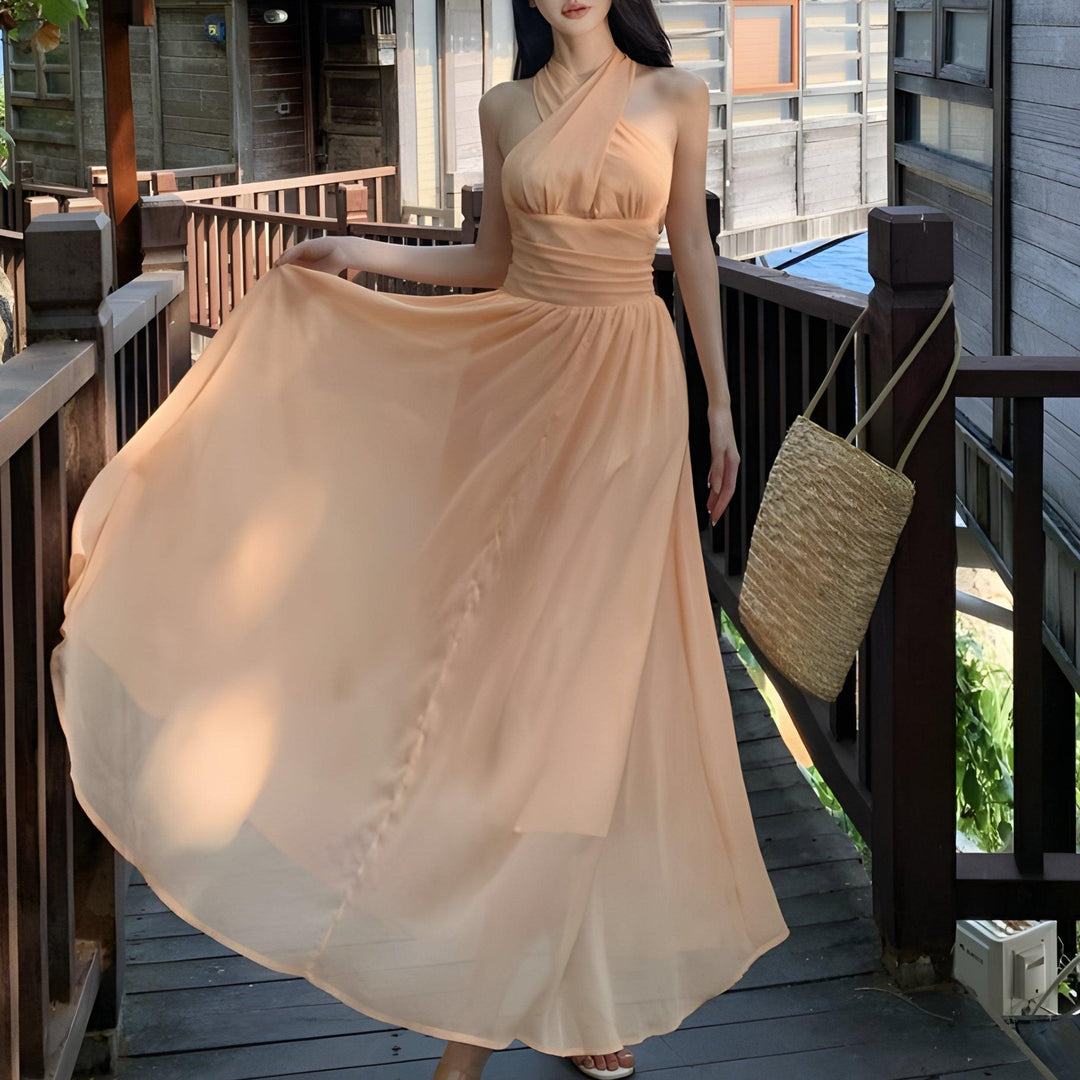 Levoire | Robe Maxi Élégante À Halter