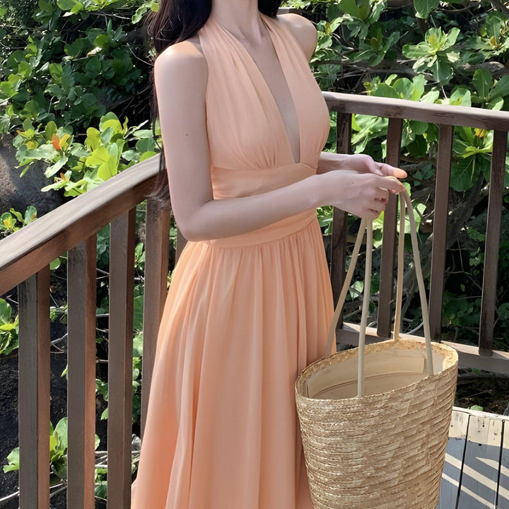 Levoire | Robe Maxi Élégante À Halter