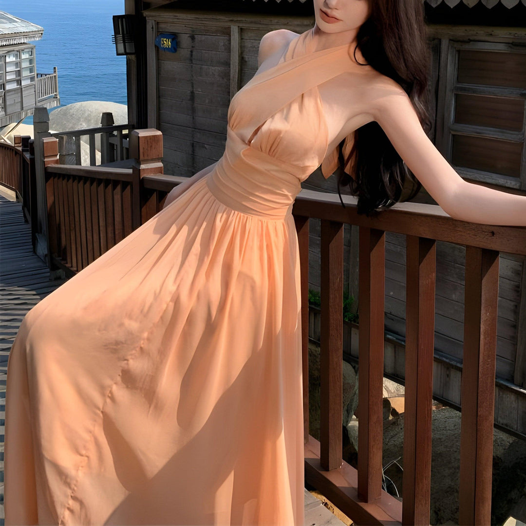 Levoire | Robe Maxi Élégante À Halter