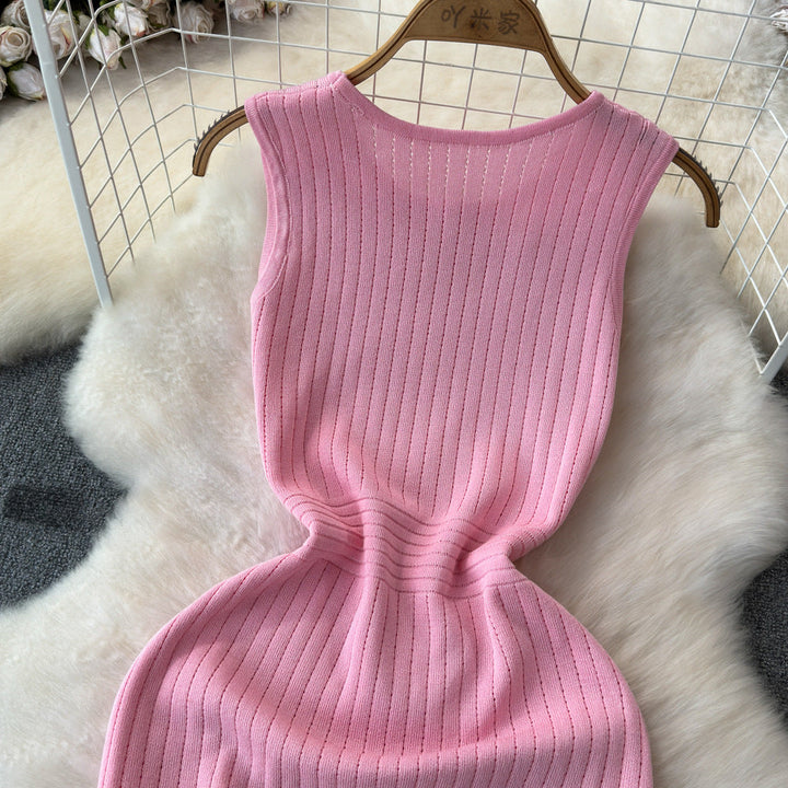 Levoire | Robe en soie tricotée élégante