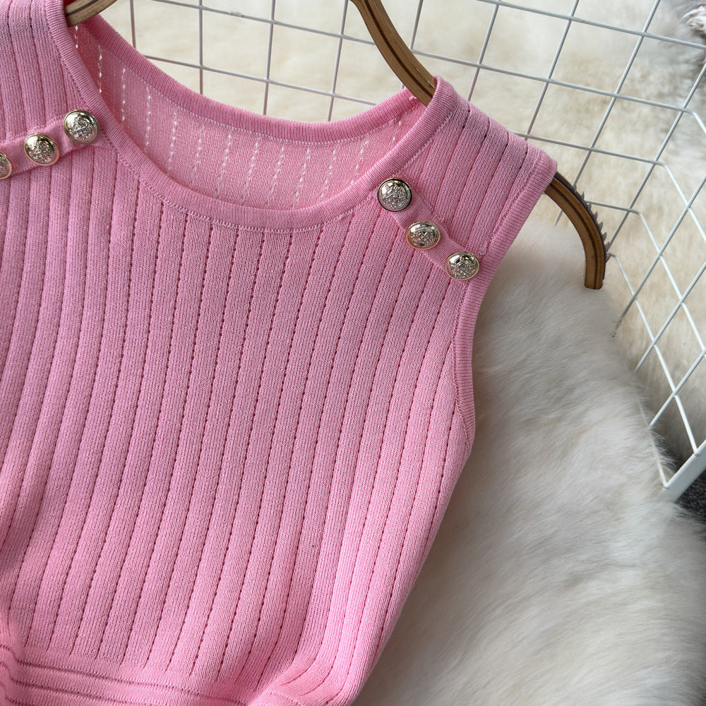 Levoire | Robe en soie tricotée élégante