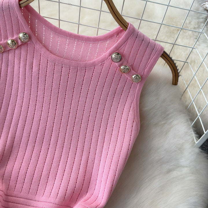 Levoire | Robe en soie tricotée élégante