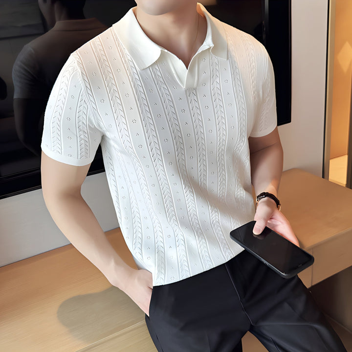 Levoire | Hommes Polo En Tricot Classique