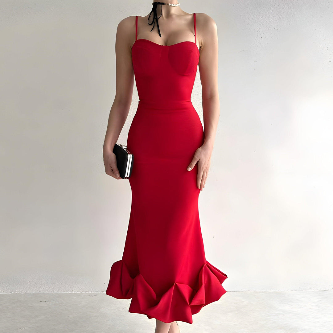 Levoire | Robe Maxi Classique Rot