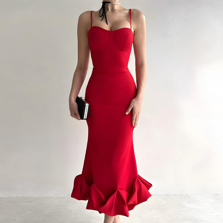 Levoire | Robe Maxi Classique Rot
