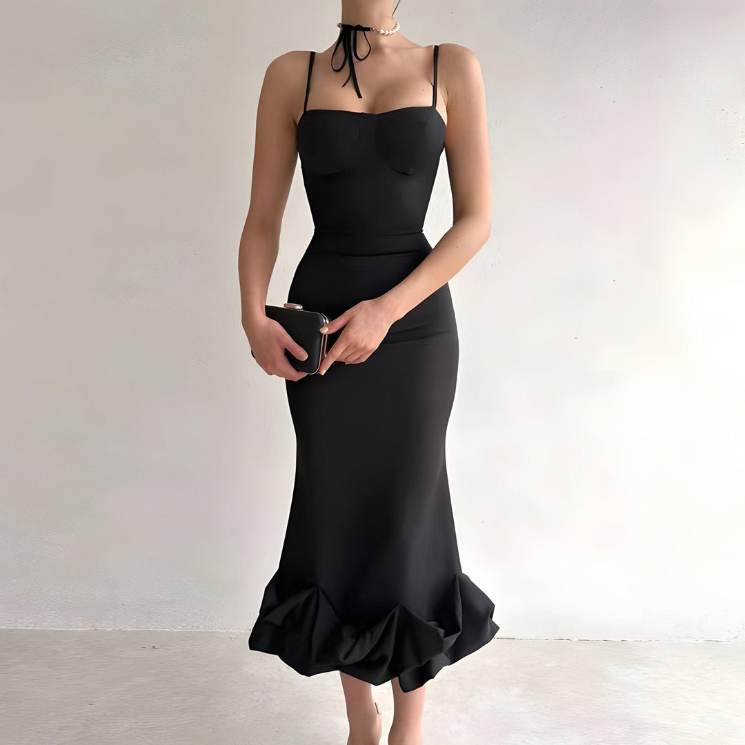 Levoire | Robe Maxi Classique Noir