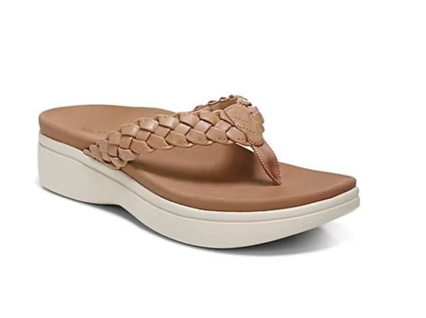 Levoire | Sandales de soutien simples Braun