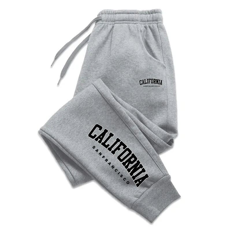 Levoire | Décontracté Pantalon De Jogging Californie Gris