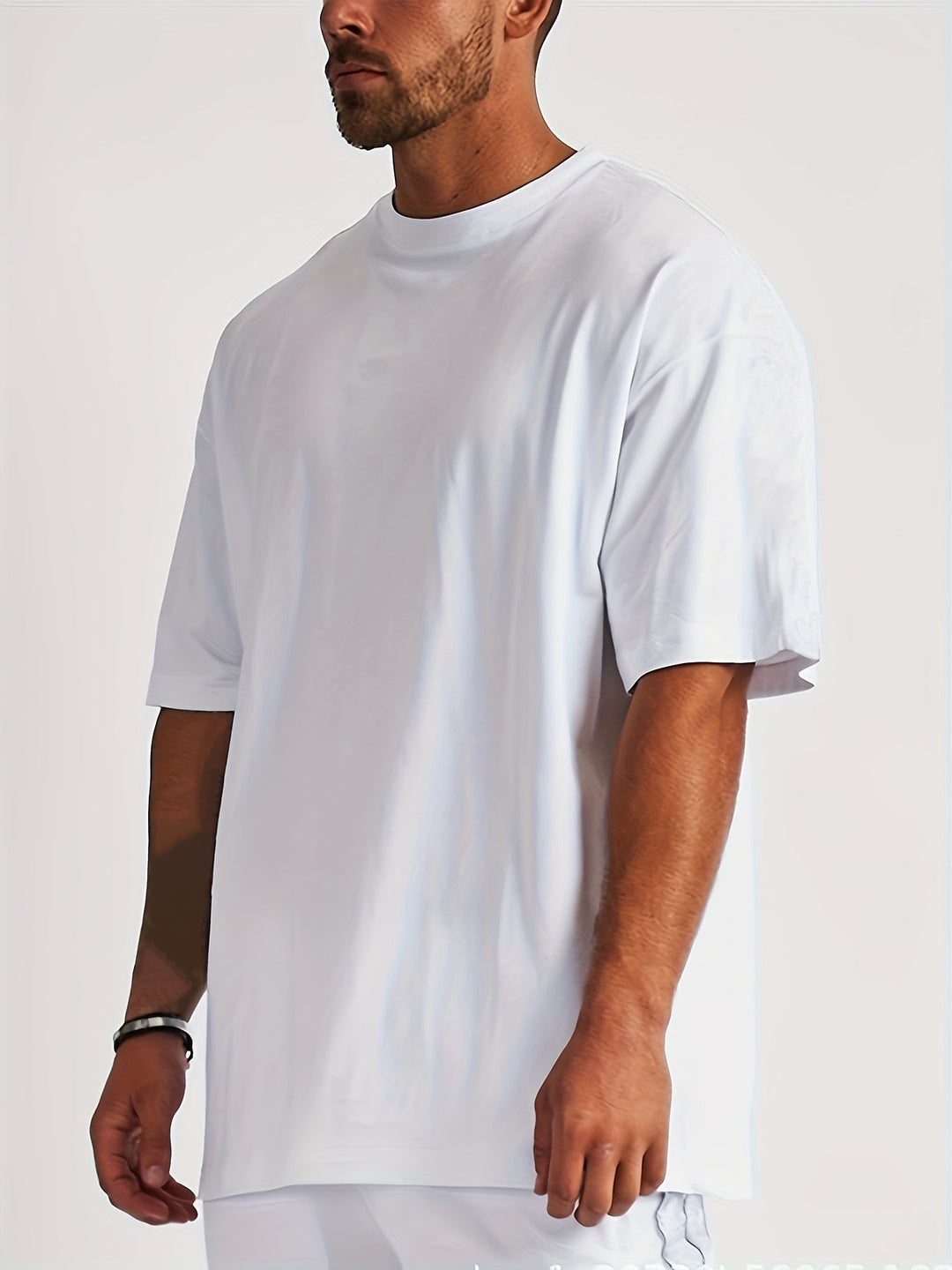 Levoire | T-Shirt En Coton À Col Rond Blanc