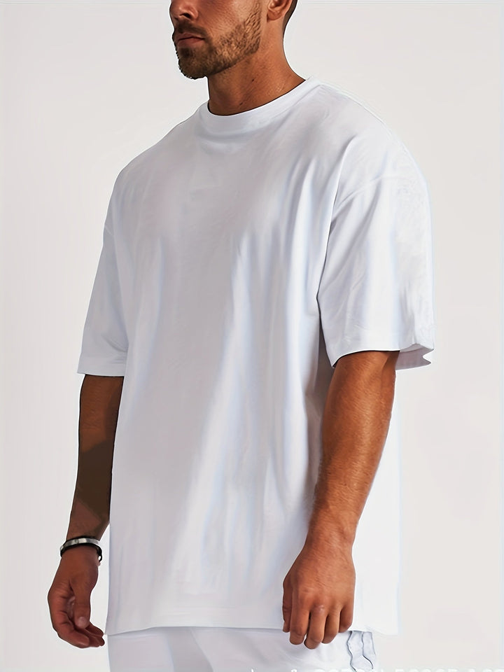 Levoire | T-Shirt En Coton À Col Rond Blanc