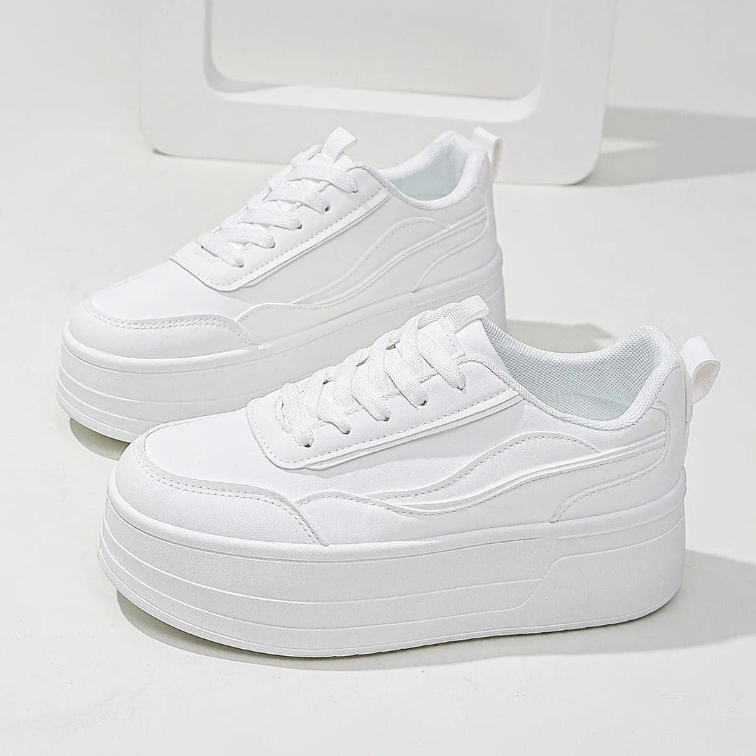 Levoire | Sneaker avec semelle plateforme Blanc