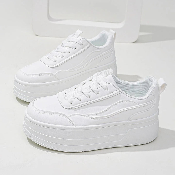 Levoire | Sneaker avec semelle plateforme Blanc