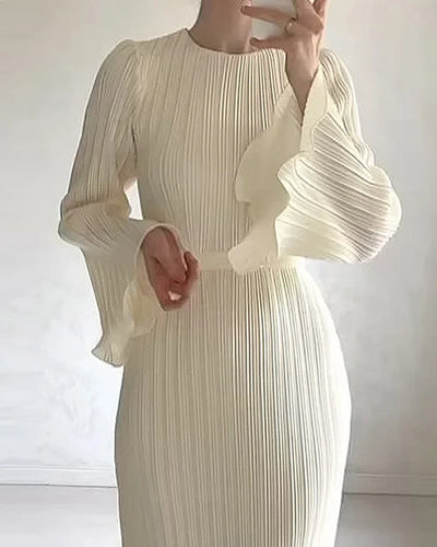 Levoire | Robe Élégante À Manches Cloche