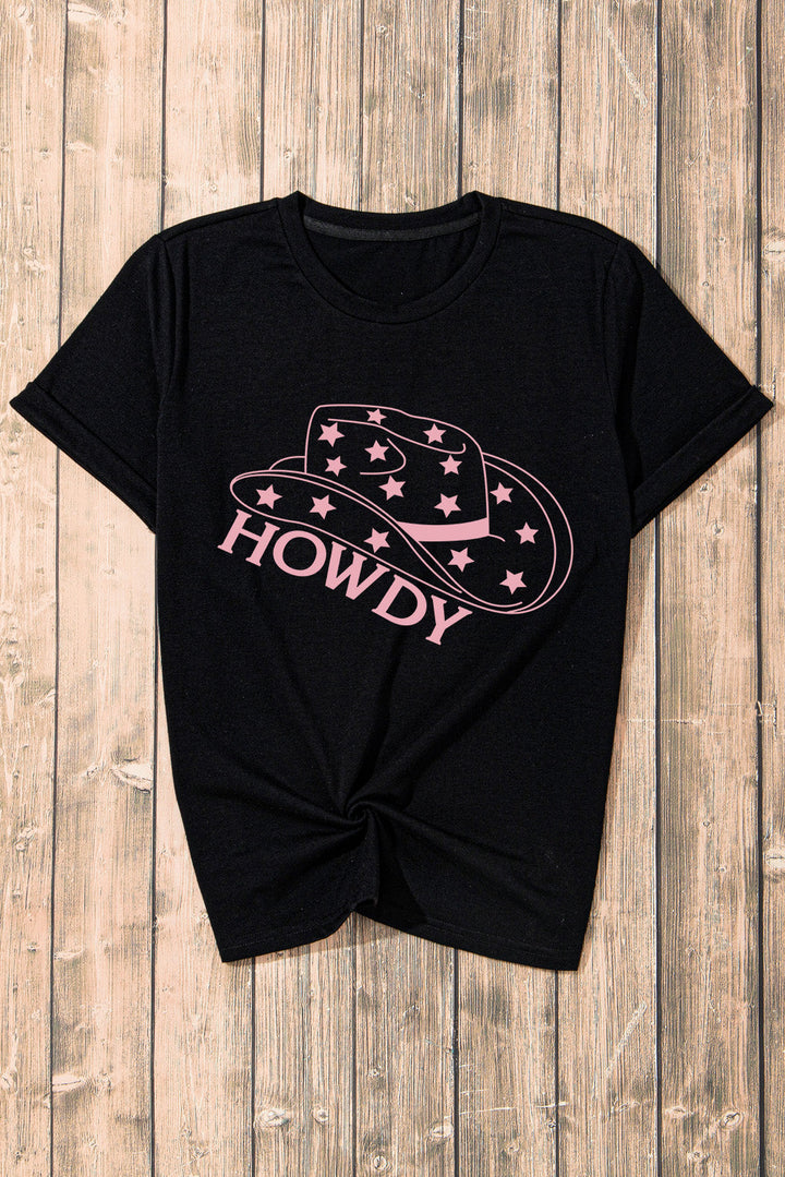 Levoire | HOWDY Col rond Manches courtes T-shirt