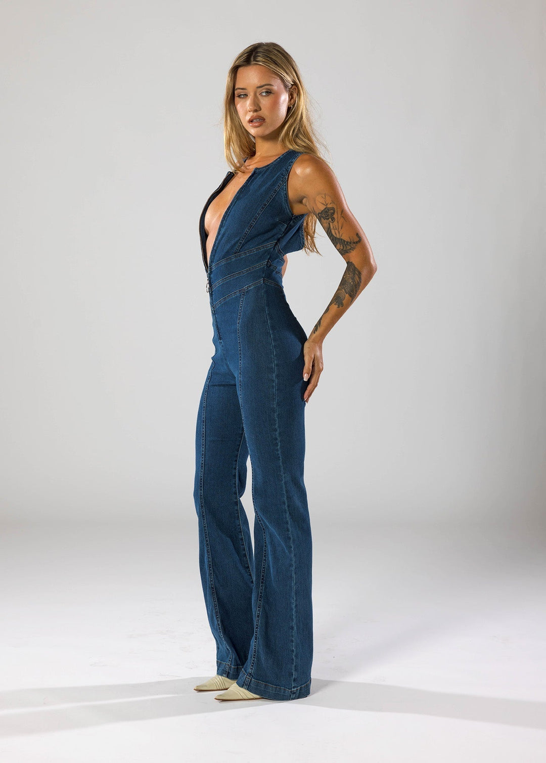 Levoire | Combinaison En Denim Tendance