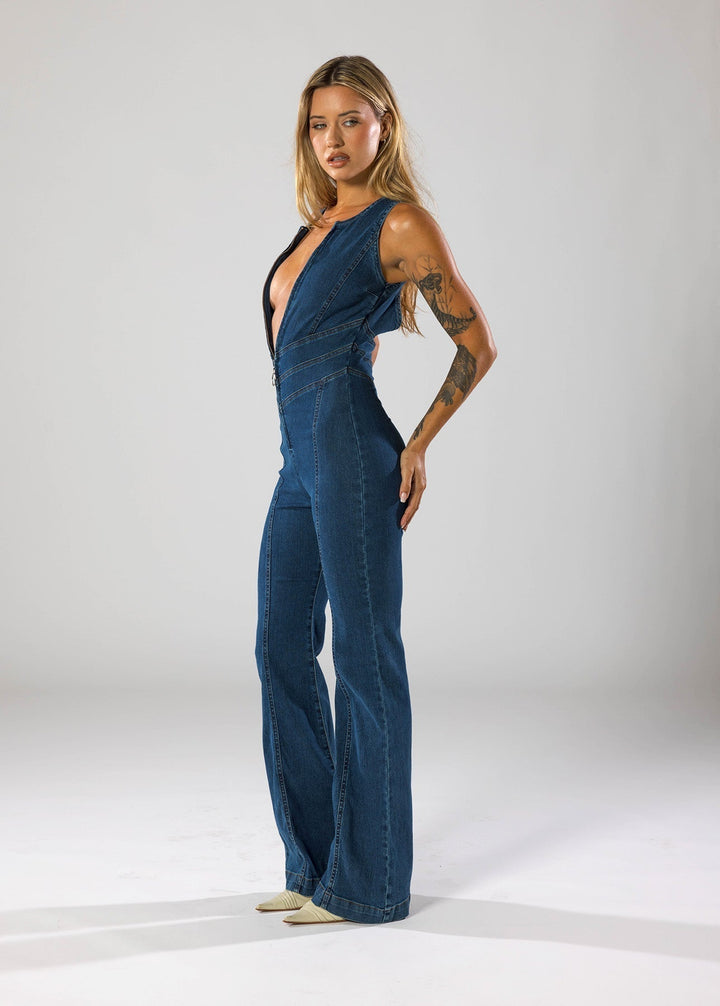 Levoire | Combinaison En Denim Tendance