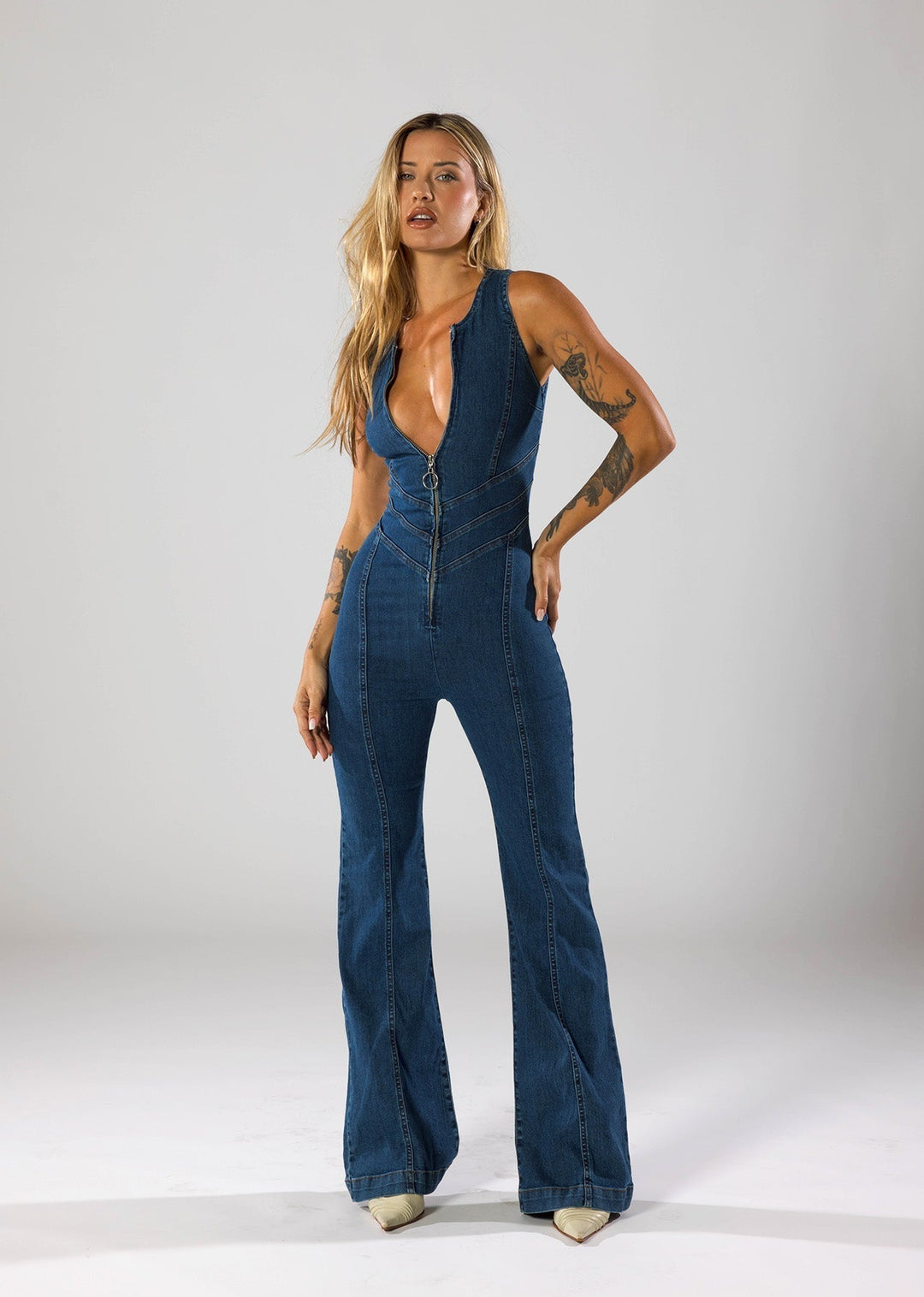 Levoire | Combinaison En Denim Tendance