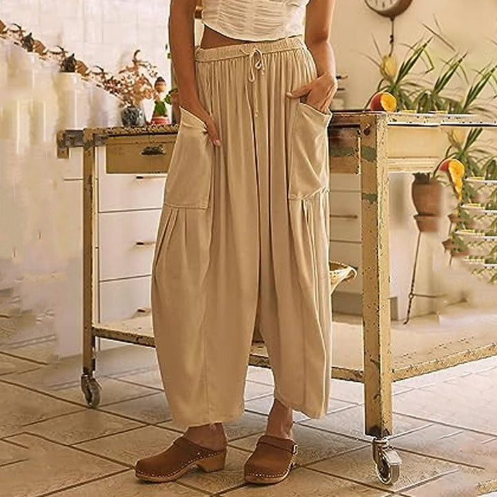 Levoire | Pantalon Décontracté Confortable Abricot