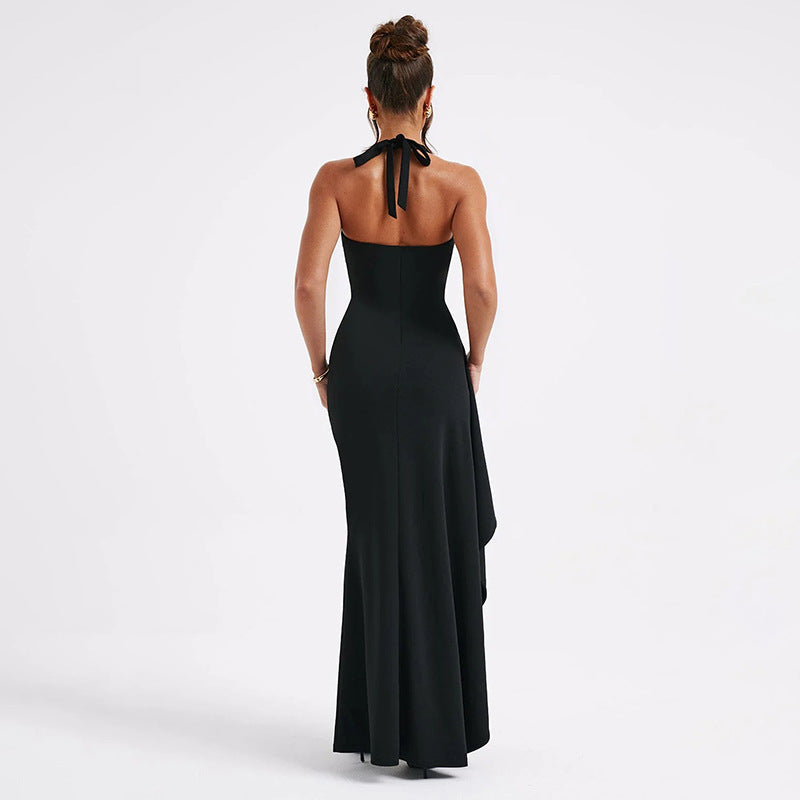 Levoire | Luxe Bordeaux Maxi Robe