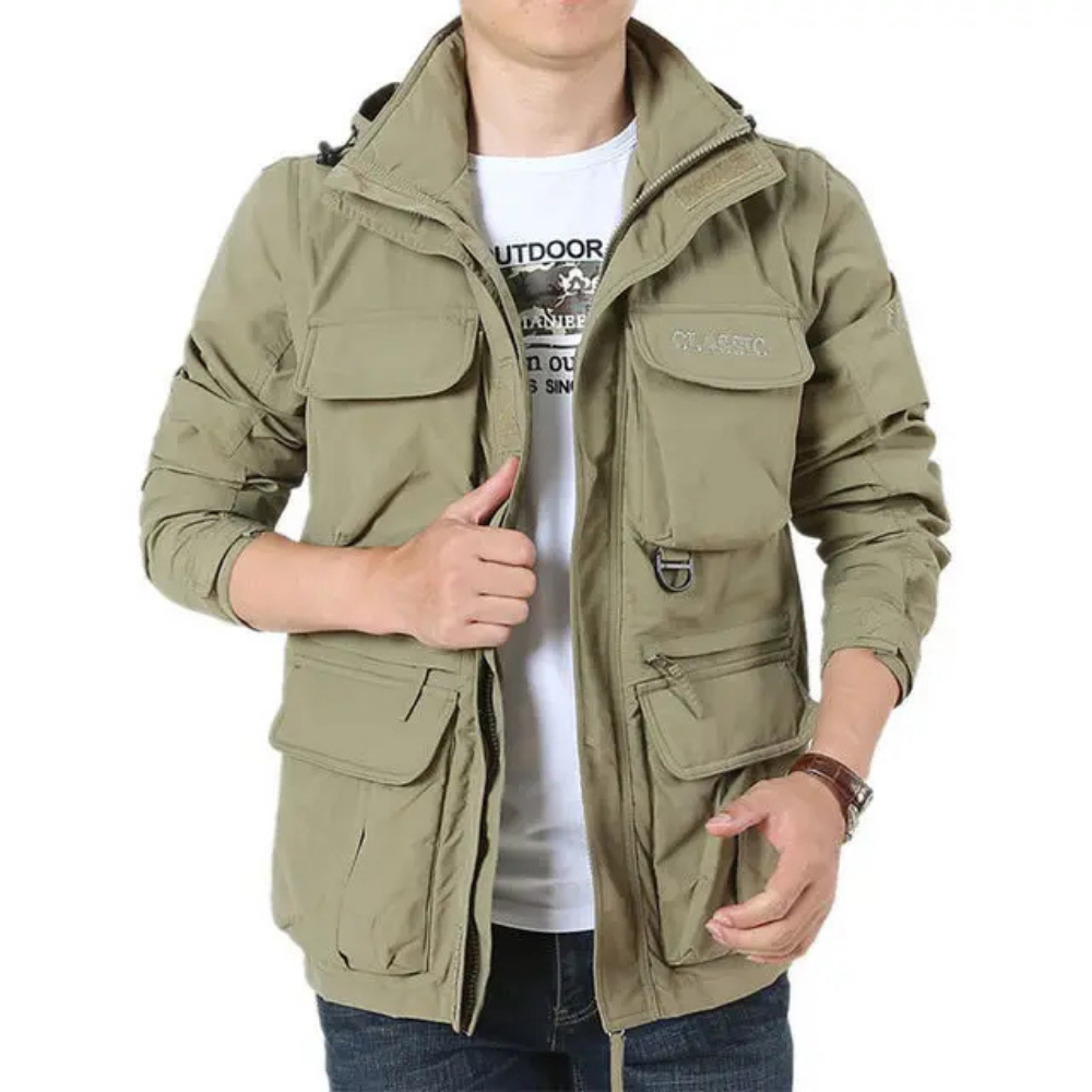 Levoire | Veste Outdoor Fonctionnelle Pour Hommes Vert