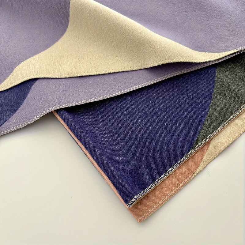 Levoire | Écharpe Chaude À Motifs Géométriques