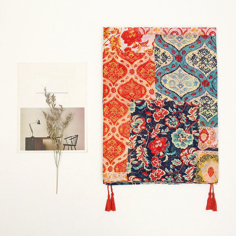 Levoire | Écharpe Avec Franges Ethniques