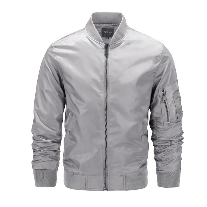 Levoire | Veste Bomber Stylée Gris clair