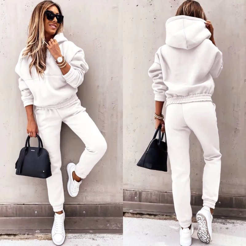 Levoire | Ensemble De Sport Coupe Confortable Blanc