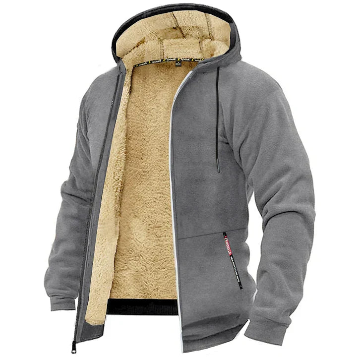 Levoire | Veste Homme Sweat À Capuche Confort Et Style Gris