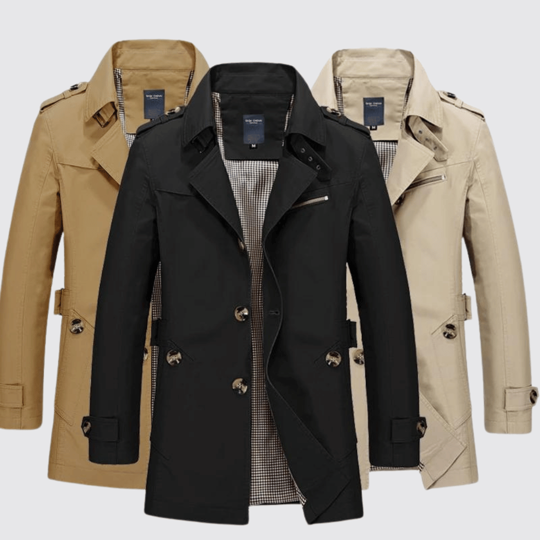Levoire | Trench-Coat Classique Pour Hommes