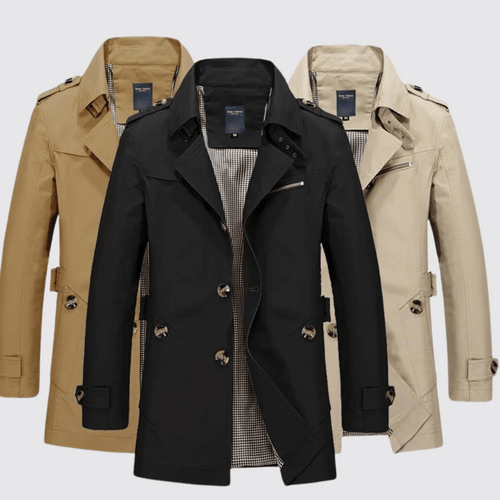 Levoire | Trench-Coat Classique Pour Hommes