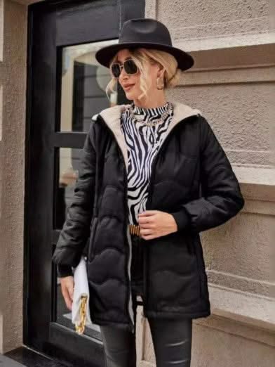 Levoire | Long Hoodie, Shaped, Lined With Fleece